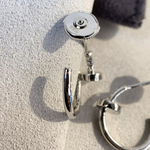 CARTIER JUSTE EARRINGS 1.8MM SILVER