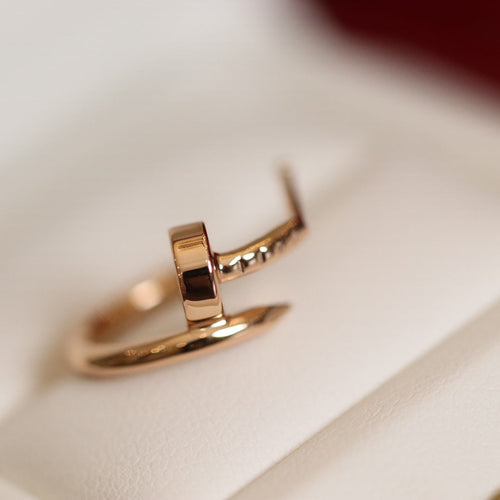 CARTIER JUSTE EARRINGS PINK GOLD