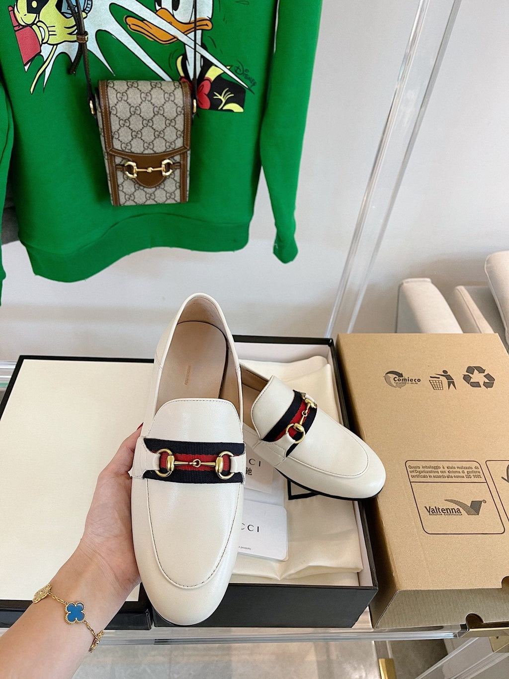 GUCCI LOAFERS PRINCETOWN BEIGE