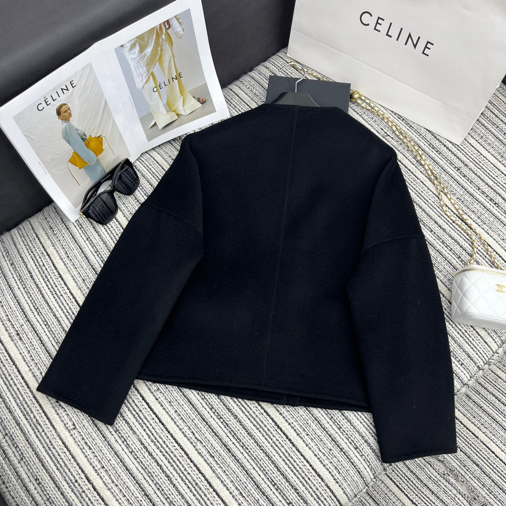 HERMES 25S SHORT REVERSIBLE CASERE COAT 254