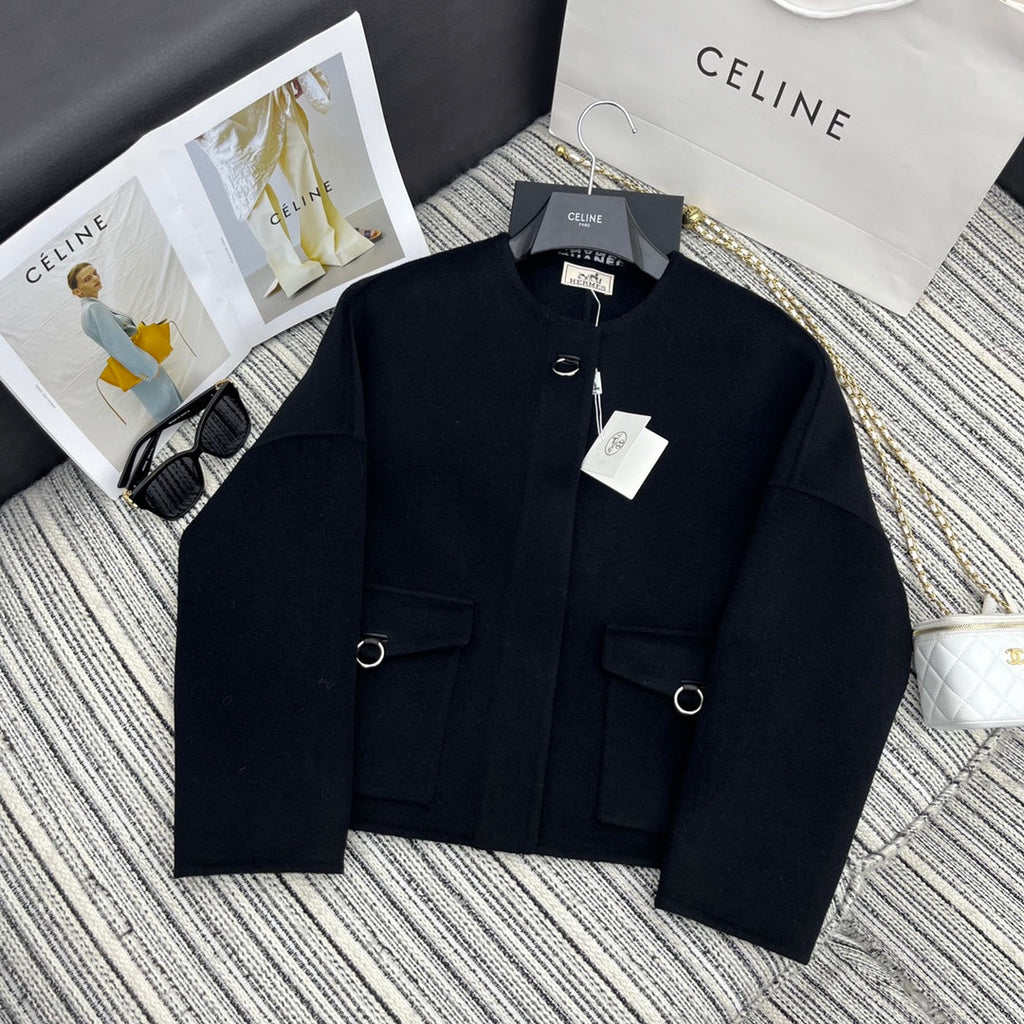 HERMES HERMES 25S REVERSIBLE CASERE COAT 174