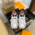 LOUIS VUITTON LV RUN 55 SNEAKER PINK BLACK