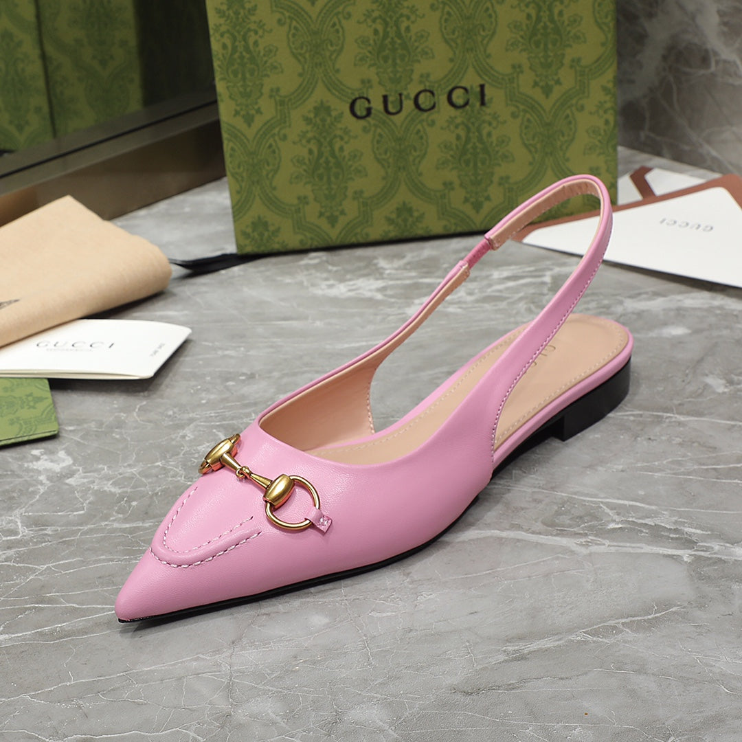 GUCCI Flat Sandals pink