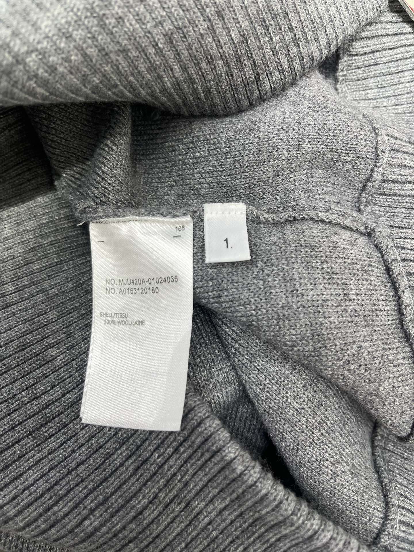 THOM 26S ZIP-NECK KNIT SWEATER STYLE 68