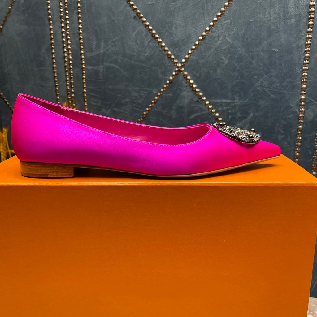 LOUIS VUITTON LV MET FLAT BALLERINA PINK