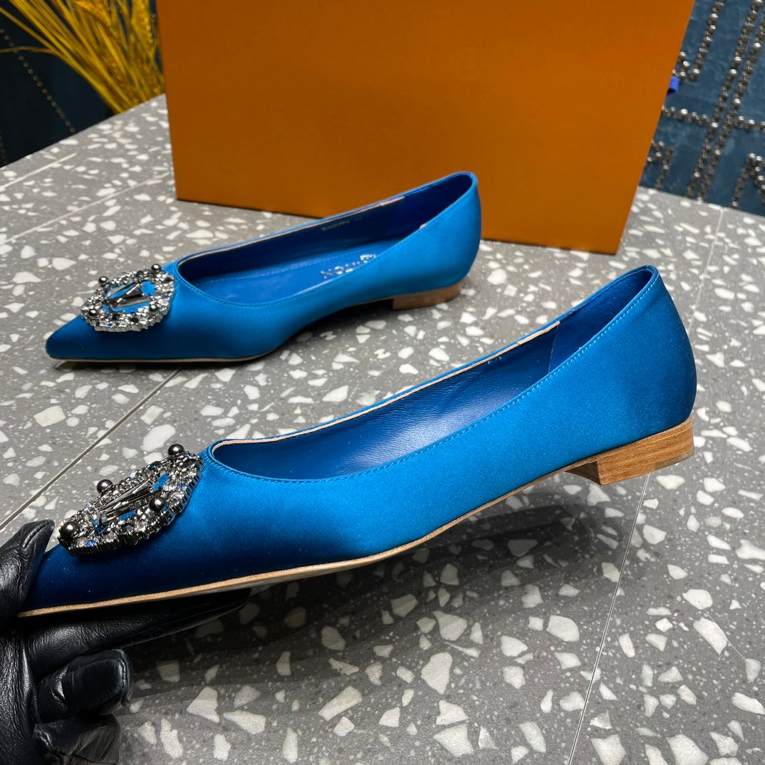 LOUIS VUITTON LV MET FLAT BALLERINA BLUE