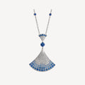Bvlgari DREAM NECKLACE AGATE SILVER DIAMOND