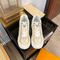 LOUIS VUITTON LV RUN 55 SNEAKER BEIGE