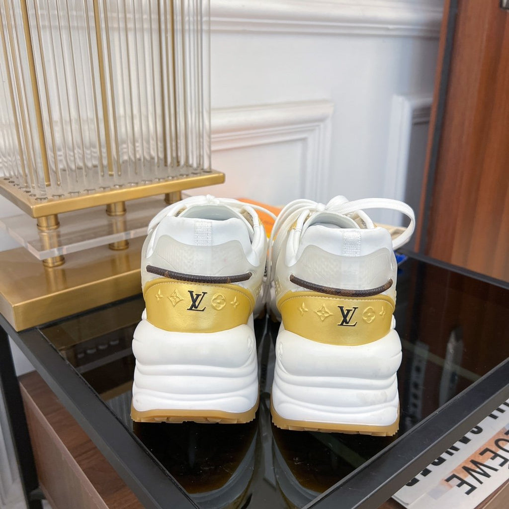 LOUIS VUITTON LV RUN 55 SNEAKER LIGHT YELLOR