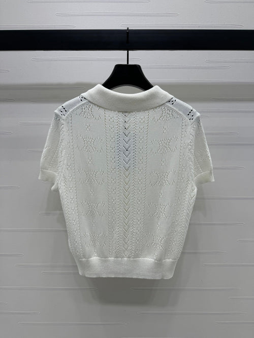 CELINE 25S POLO NECK CARDIGAN 264100