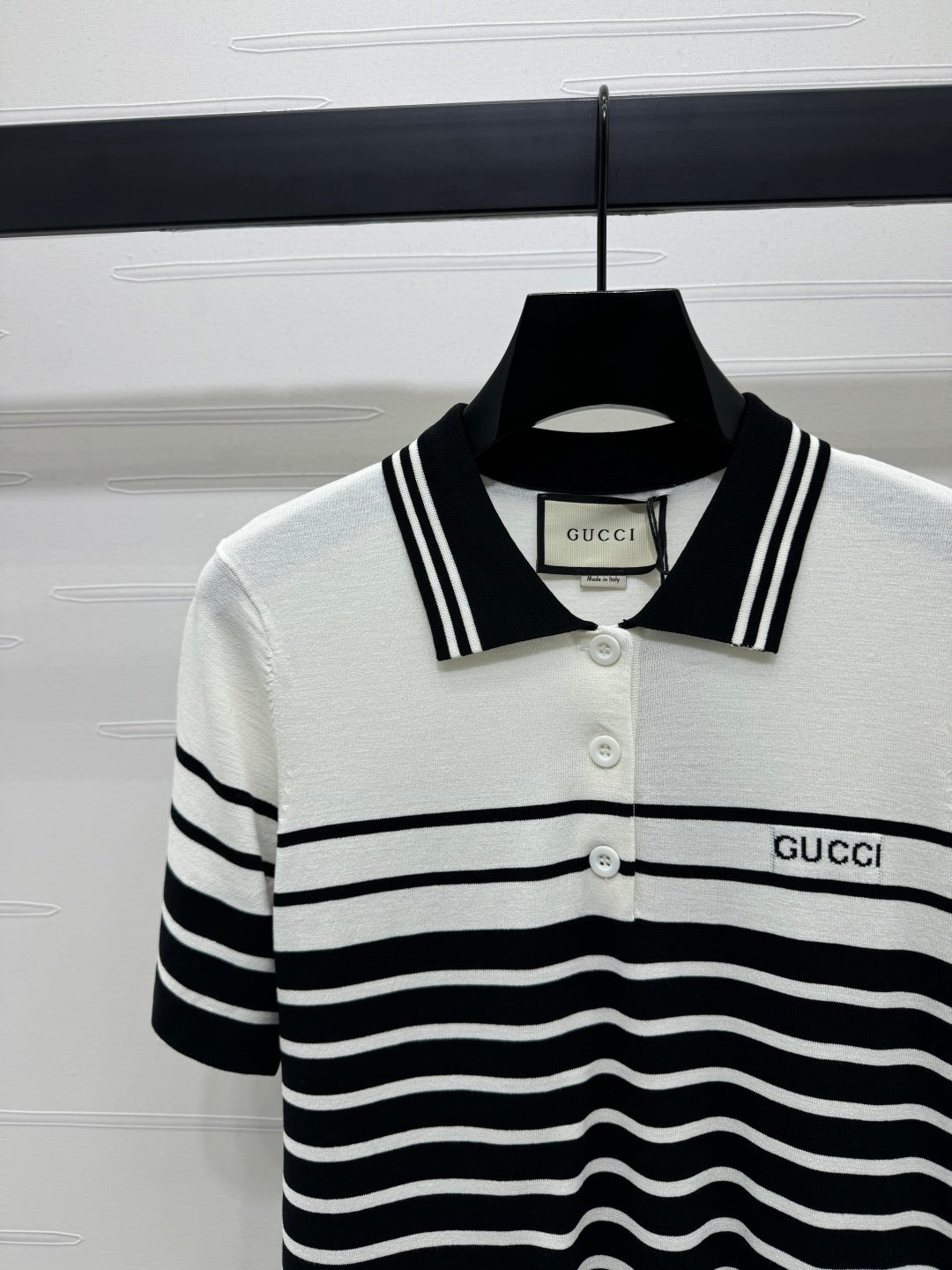GUCCI Gucci 25 Polo T-Shirt Tencel with Wool 233492