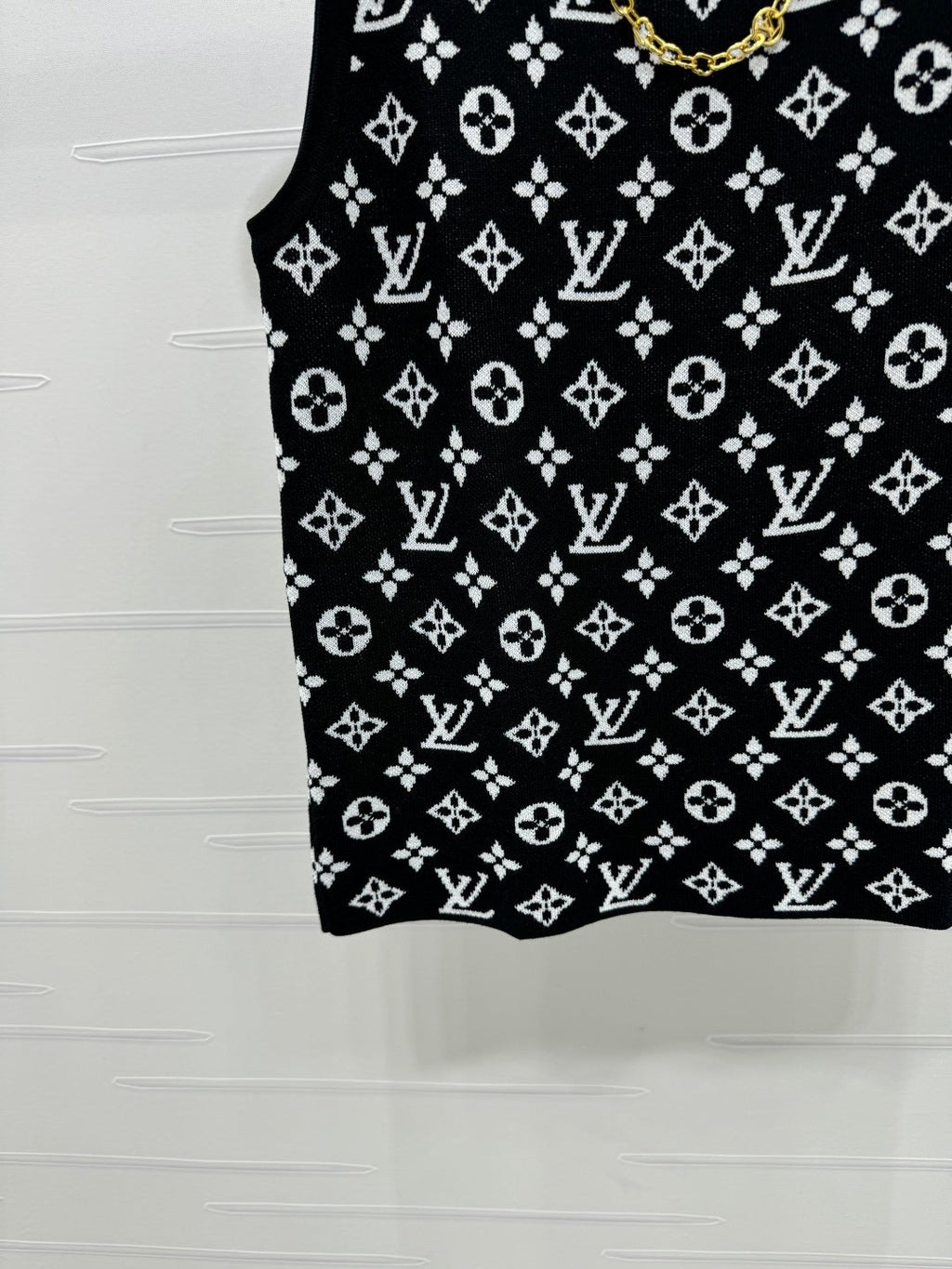 LOUIS VUITTON LV 25 Monogram Jacquard Tank Top