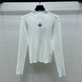 LOUIS VUITTON LV 25S LOGO-EMBROIDERED SWEATER 0088