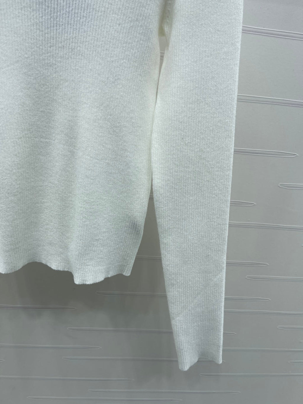 LOUIS VUITTON LV 25S LOGO-EMBROIDERED SWEATER 0088