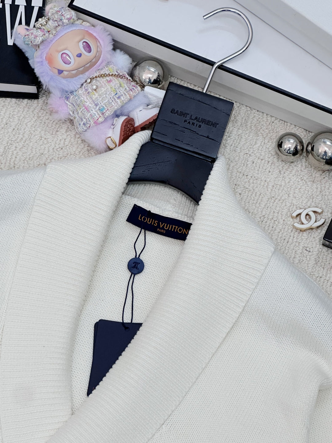 LOUIS VUITTON LV 25S LONG KNIT CARDIGAN 0075