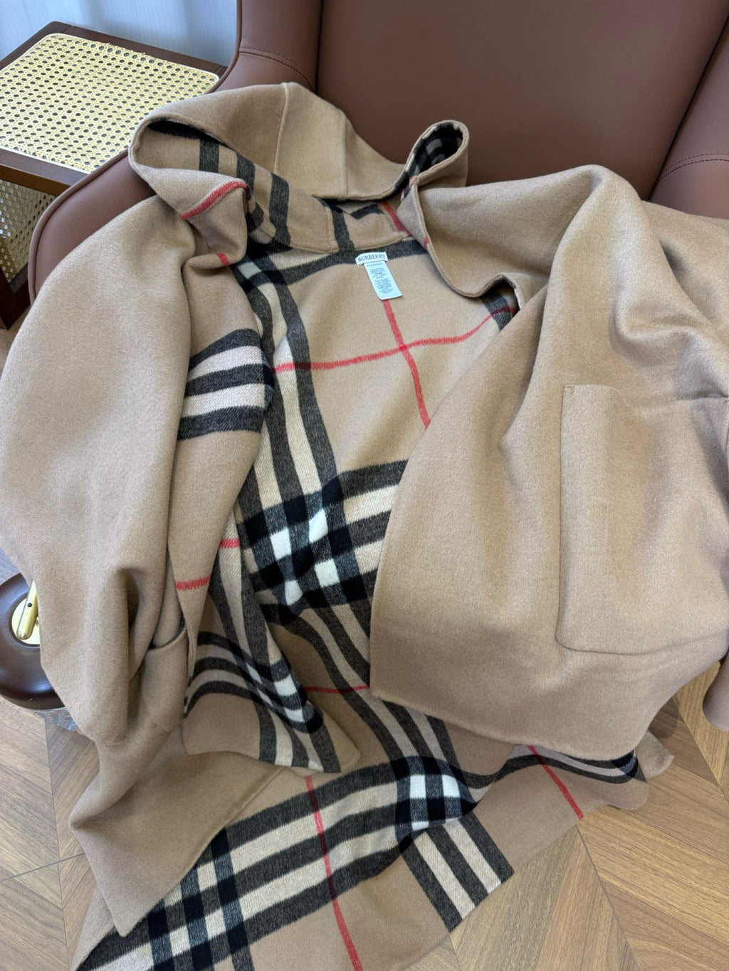 BURBERRY 25S DOUBLE-FACED CASHMERE COAT 204