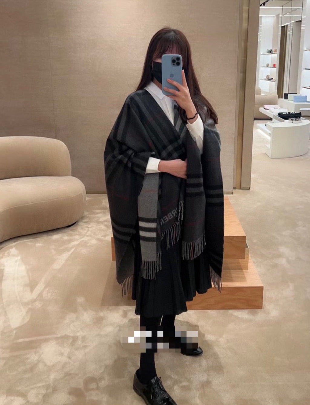 BURBERRY 25S DOUBLE-FACED CASHMERE COAT 212