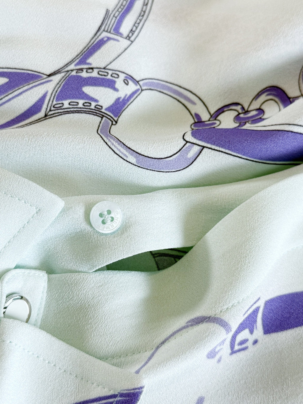 HERMES HERMES 25S LONG SILK DRESS 259