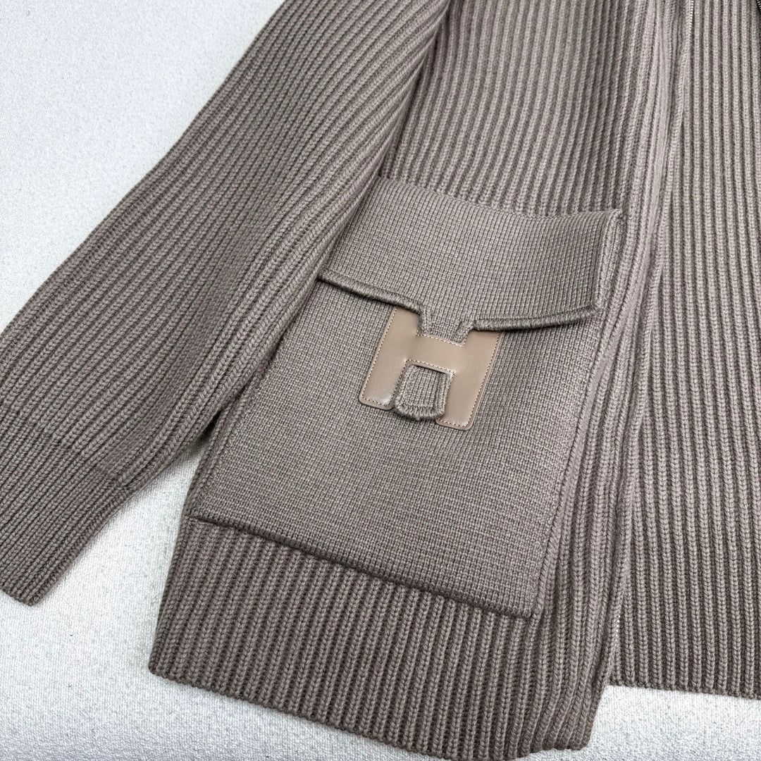 HERMES 25S KNITTED CARDIGAN 068