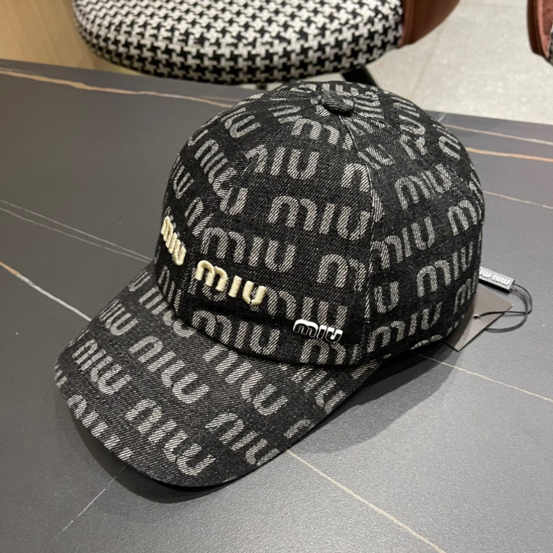 MM BASEBALL CAP IN DARK SLATE GRAY DENIM