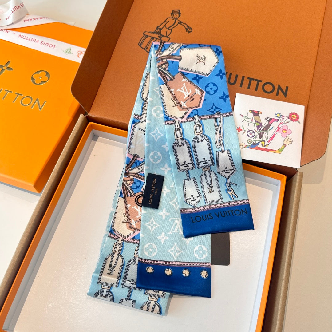 LOUIS VUITTON LV TWILLY 120 CM IN SILK 714393