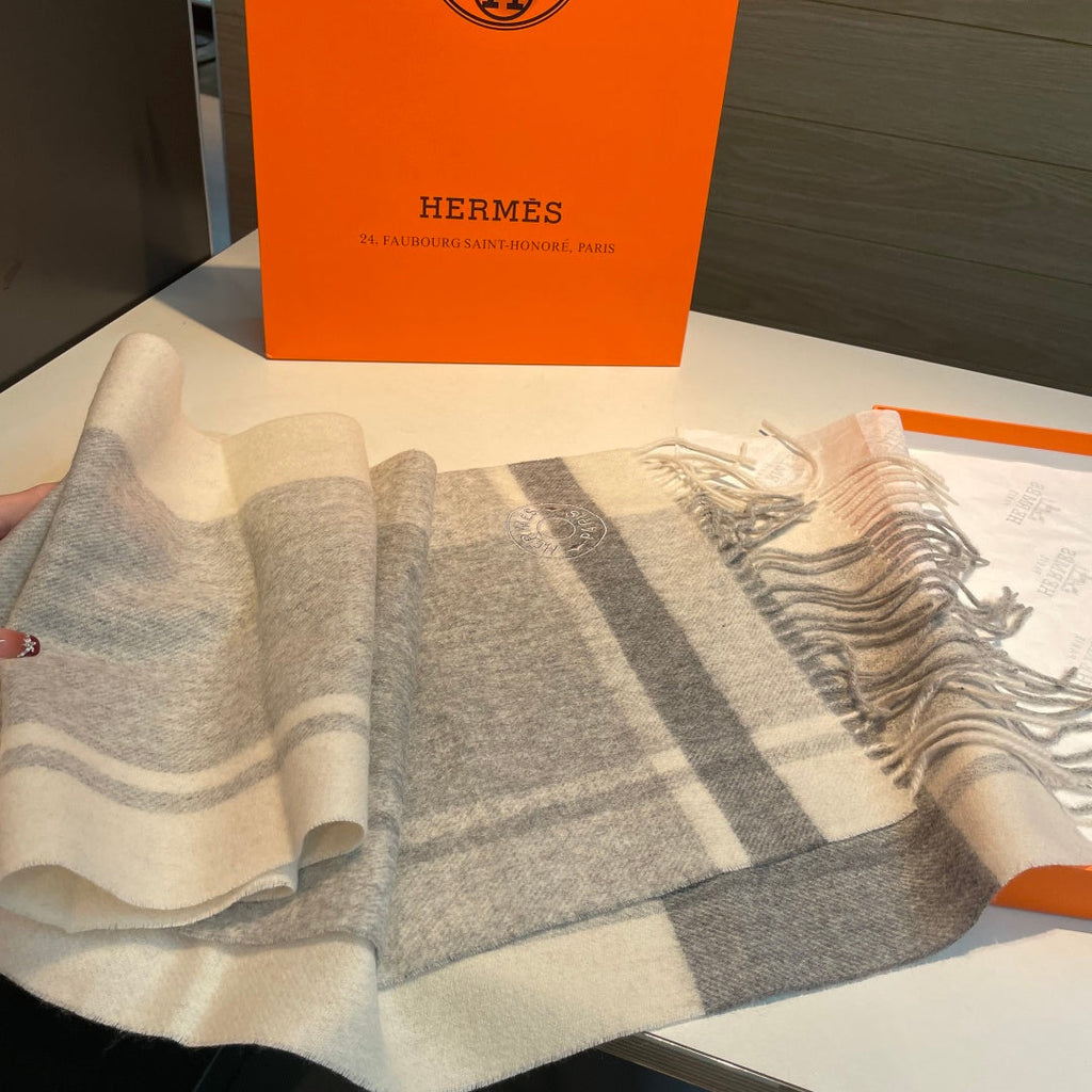 HERMES HERMES 25S SCARF 180 IN CASERE 989918