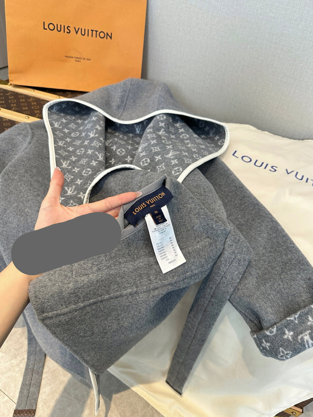 LOUIS VUITTON LV 25S WOOL JACKET 0110