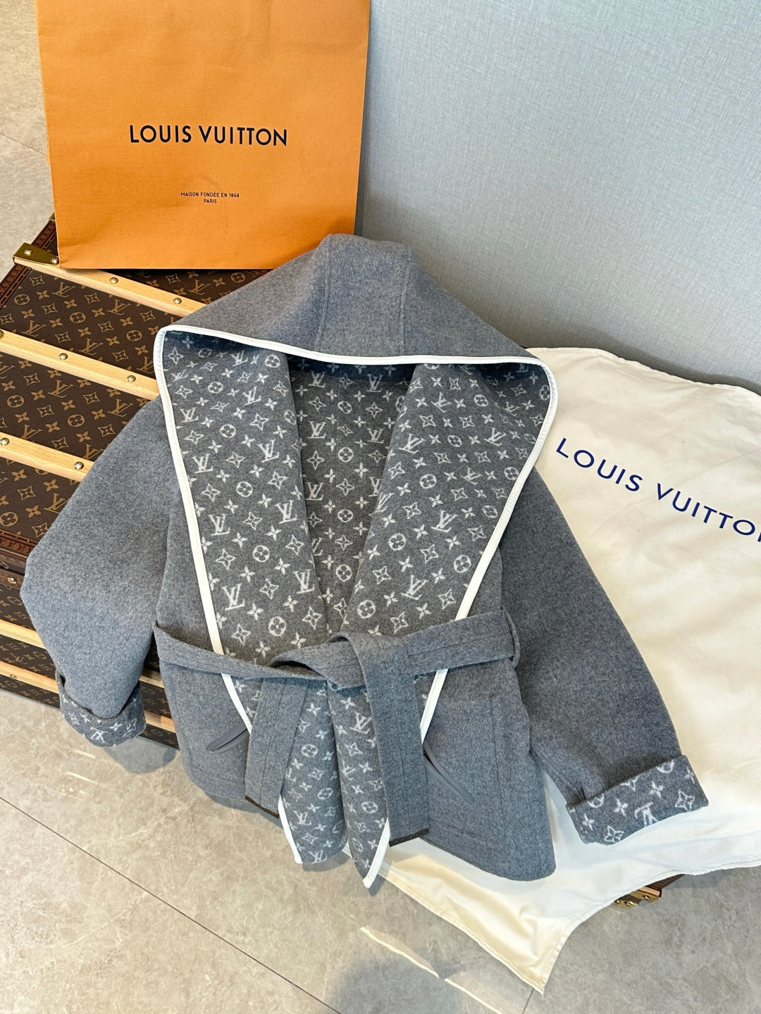LOUIS VUITTON LV 25S WOOL JACKET 0110