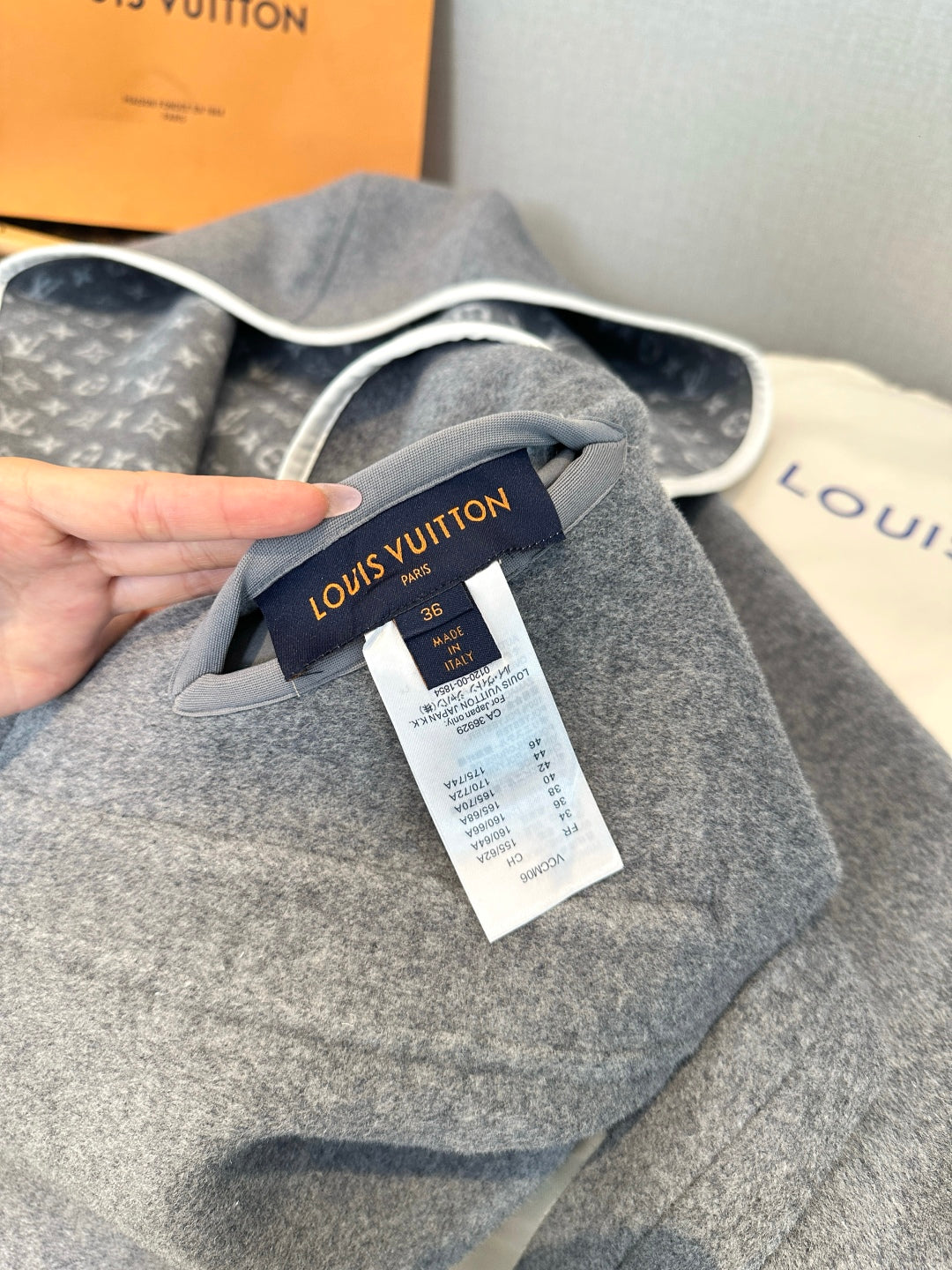 LOUIS VUITTON LV 25S WOOL JACKET 0110