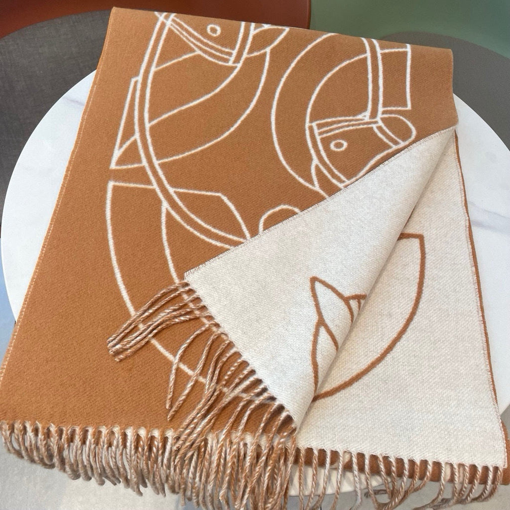 HERMES HERMES 25S SCARF 195 IN CASERE 989851