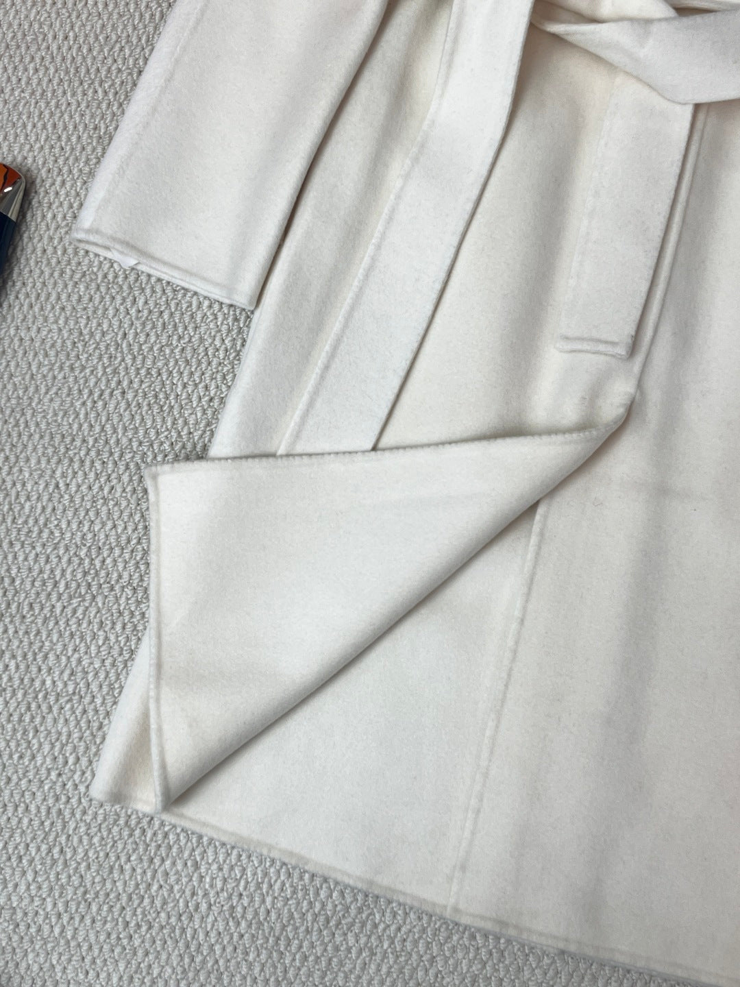 HERMES 25S LONG CASERE PIG-NOSE COAT 206