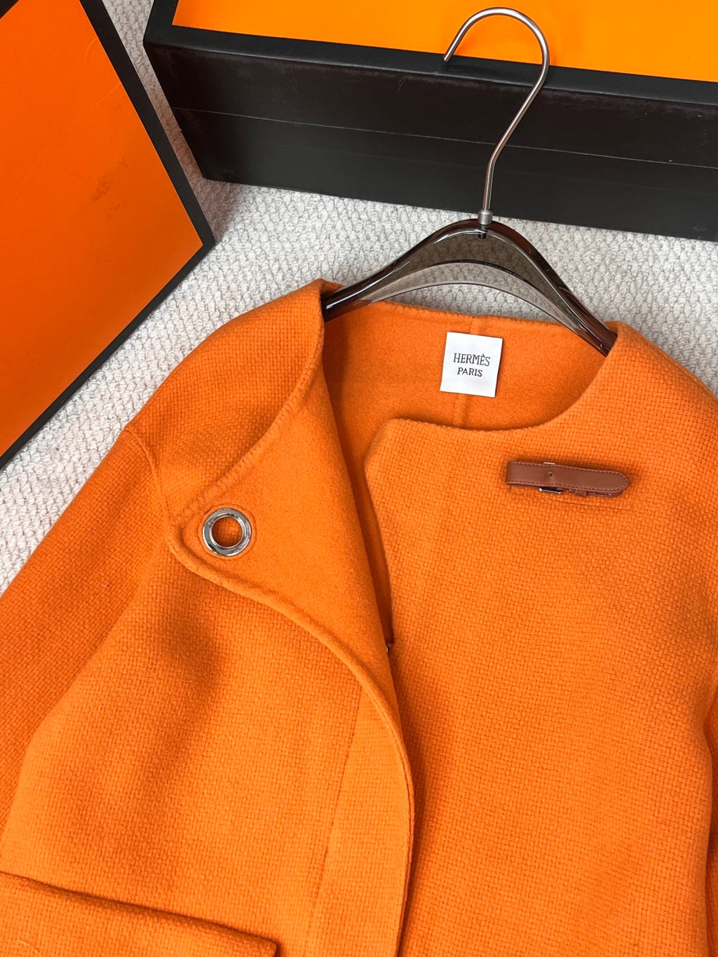 HERMES 25S CASERE COAT 198