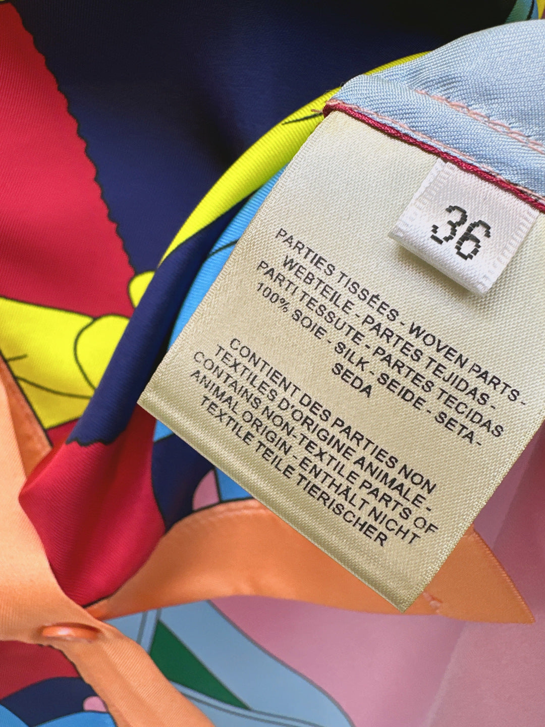HERMES HERMES 25S SILK SHIRT 330