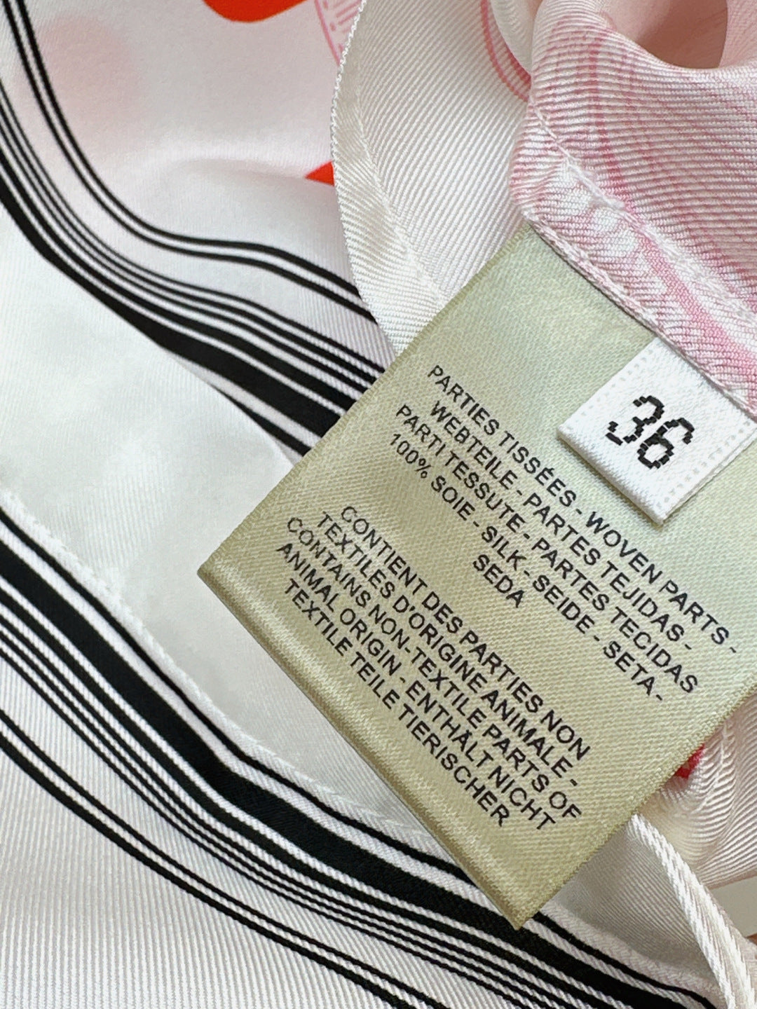 HERMES HERMES 25S SILK SHIRT 335