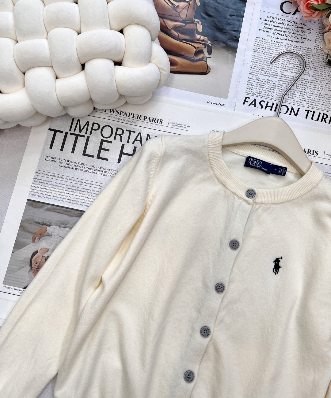 RALPH LAUREN CARDIGAN STYLE 184