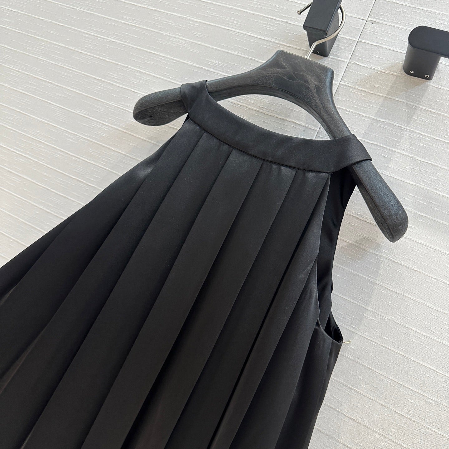 Loewe Dress Black Polyester Fiber