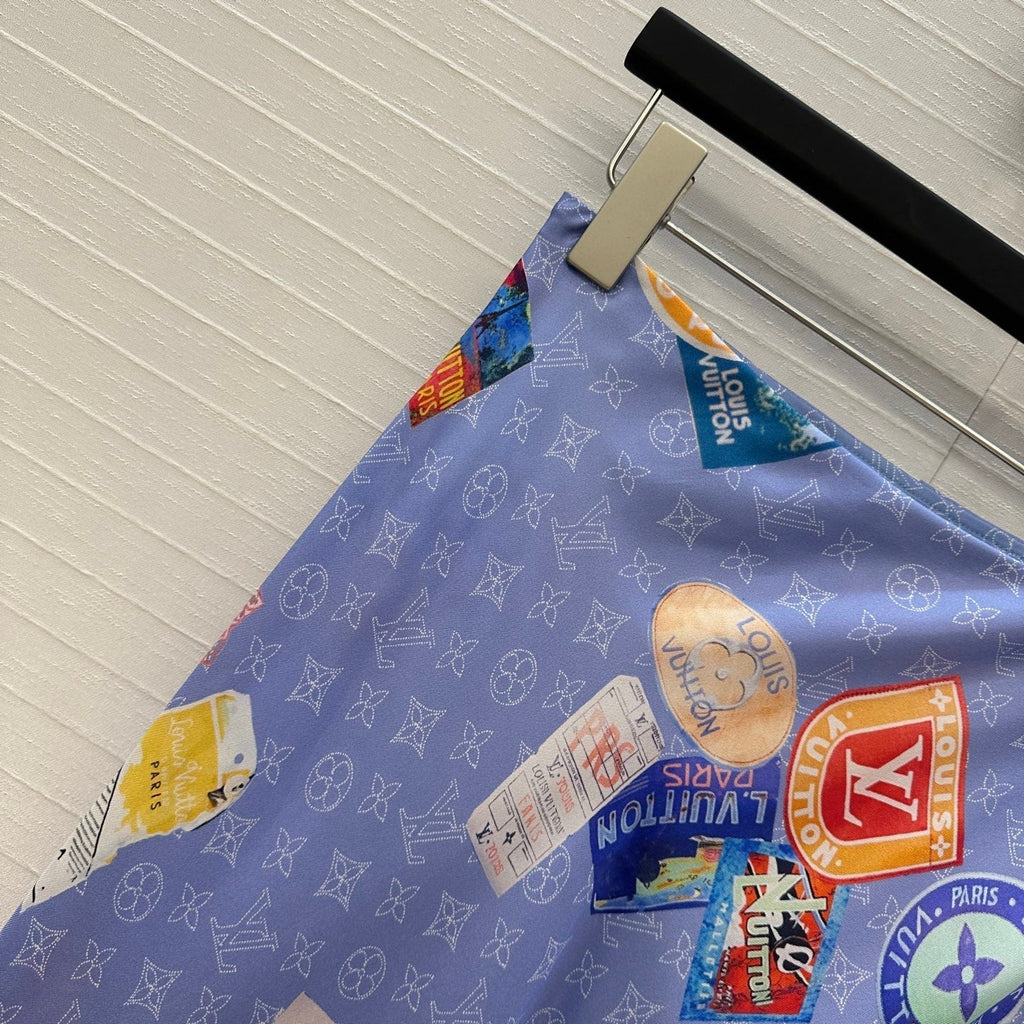 LOUIS VUITTON LV LONG SKIRT 268229