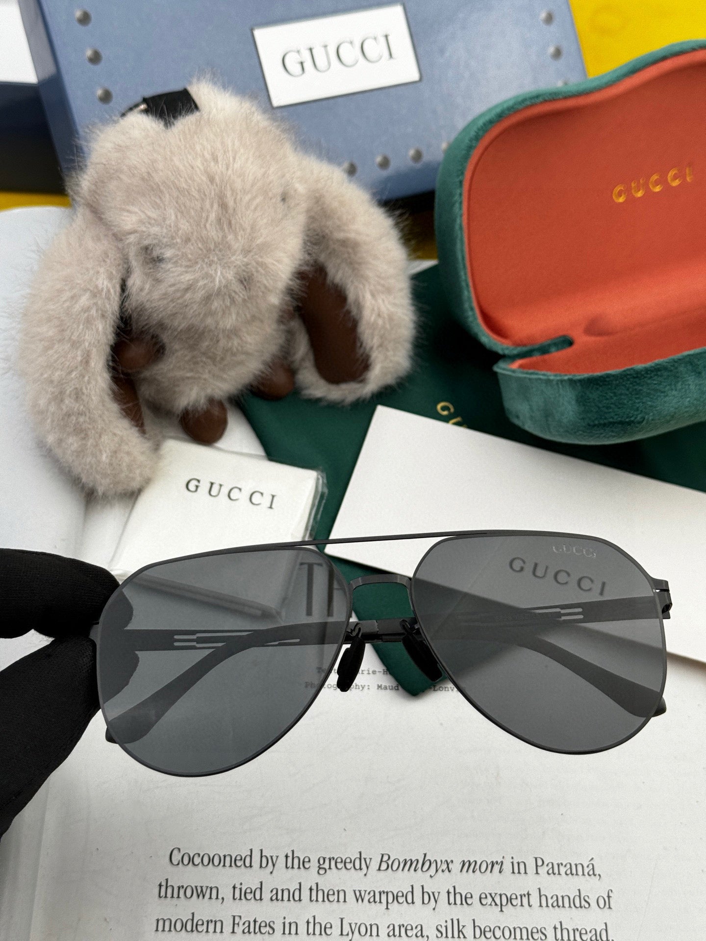 AVIATOR FRAME SUNGLASSES G5882 IN METAL