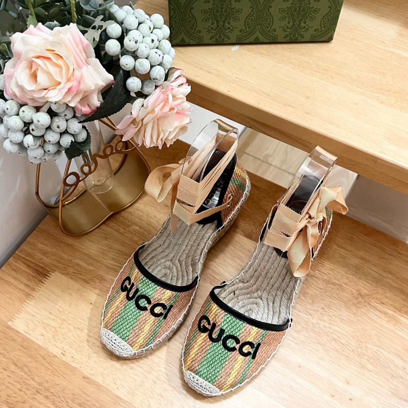 GUCCI Double G High Sandals Shoes