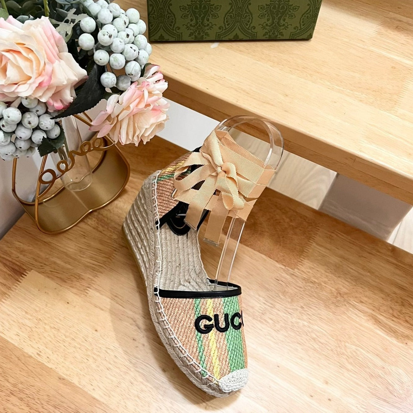 GUCCI Double G High Sandals Shoes