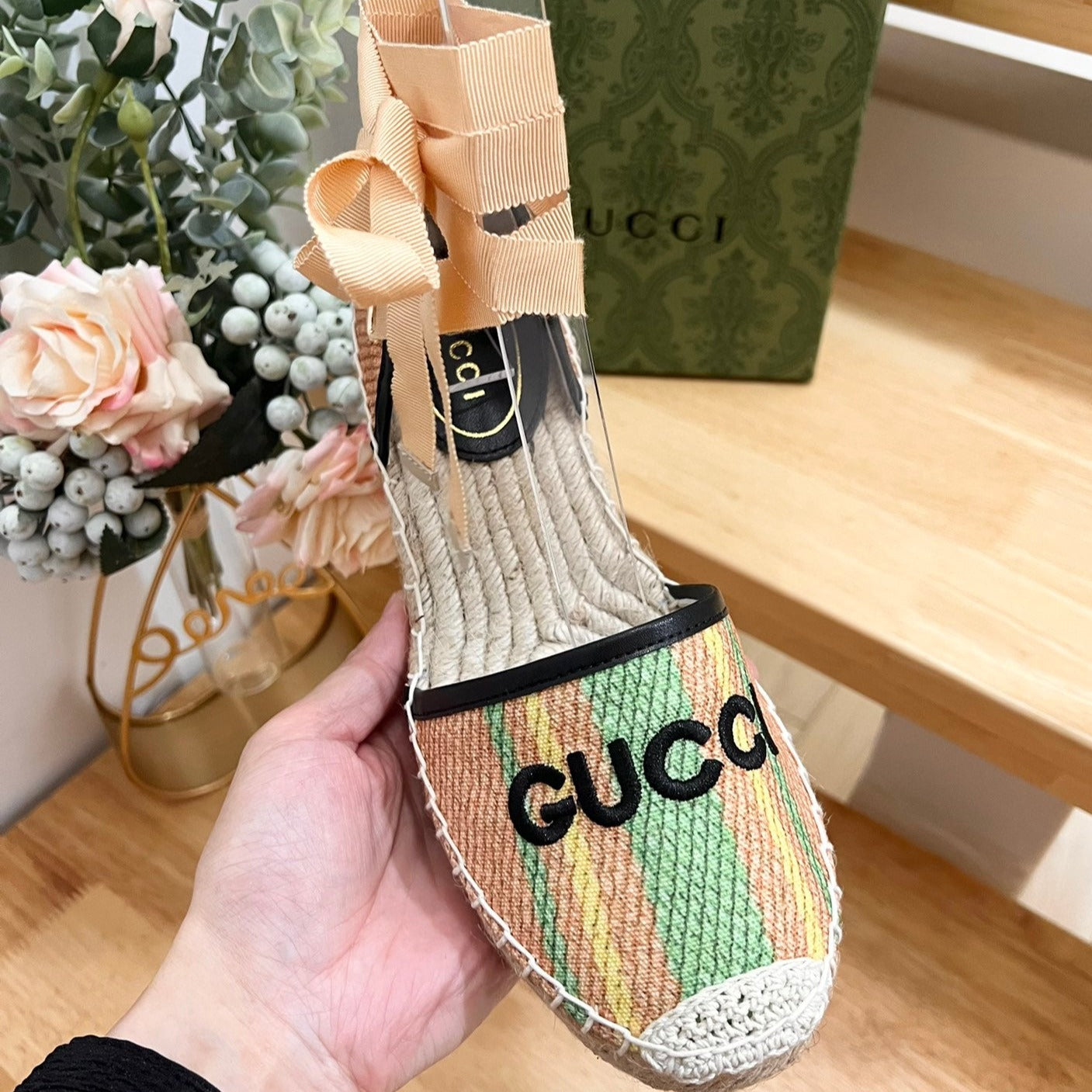 GUCCI Double G High Sandals Shoes