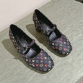 LOUIS VUITTON SWING HIGH MARY JANE 55 MM IN BLACK MONOGRAM CALFSKIN