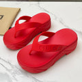 GUCCI THONG PLATFORM IN RUBY RED IMPORTED TPU