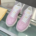 LOUIS VUITTON LV WOMEN GROOVY PLATFORM IN LIGHT PINK EMBOSSED CALFSKIN