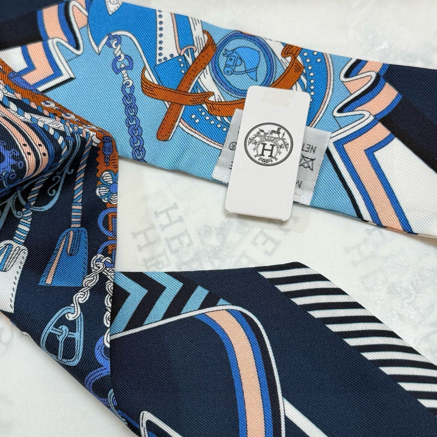 HERMES HERMES 25S SCARF 90 IN SILK 853146