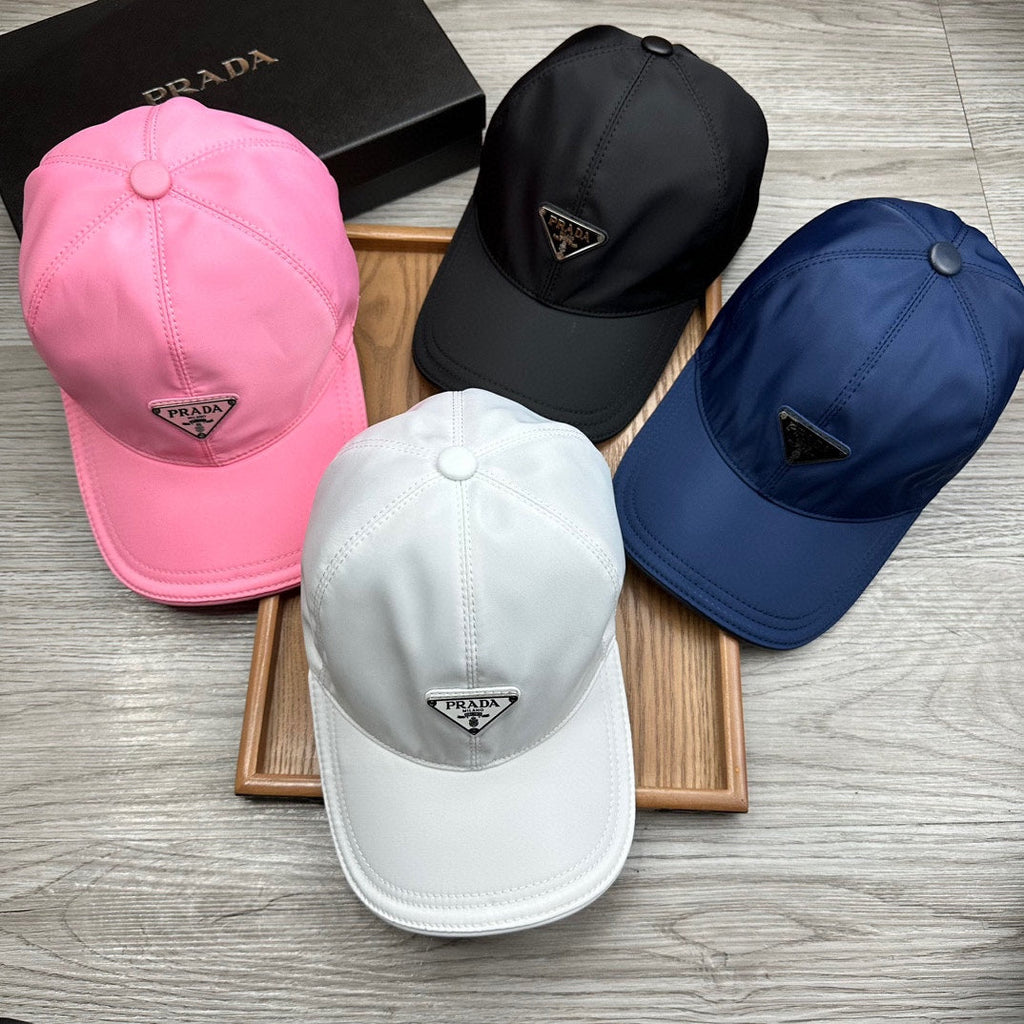 PRADA BASEBALL HAT IN NAVY BLUE RE-NYLON 214512