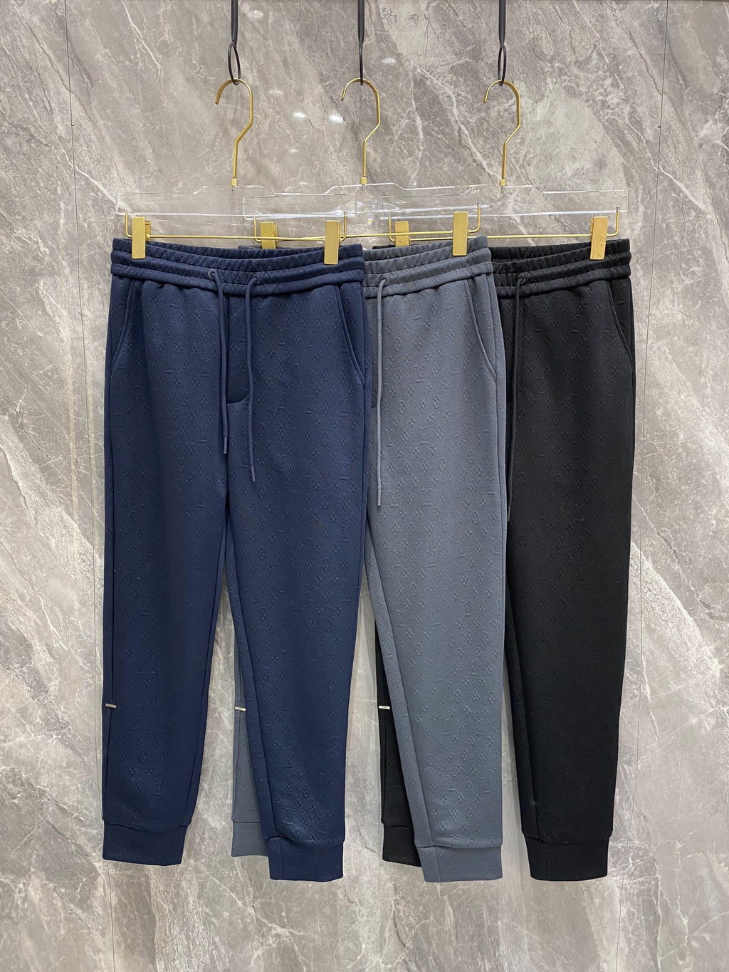 LOUIS VUITTON LV BLACK TROUSERS 239481