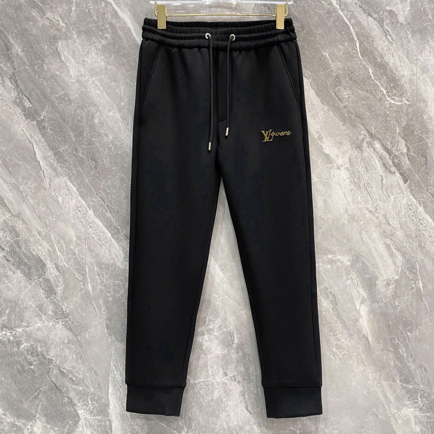 LOUIS VUITTON LV BLACK TROUSERS 239479