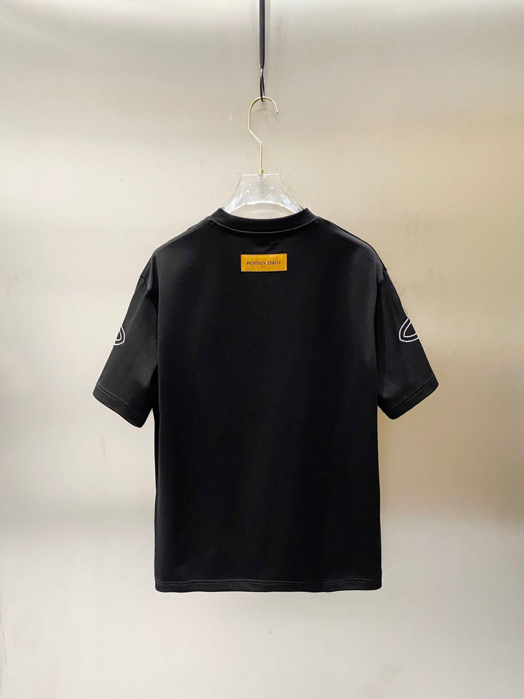 LOUIS VUITTON LV BLACK COTTON T-SHIRT 238845