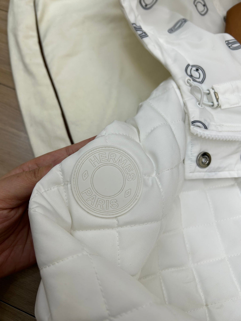 HERMES 25S REVERSIBLE JACKET 077